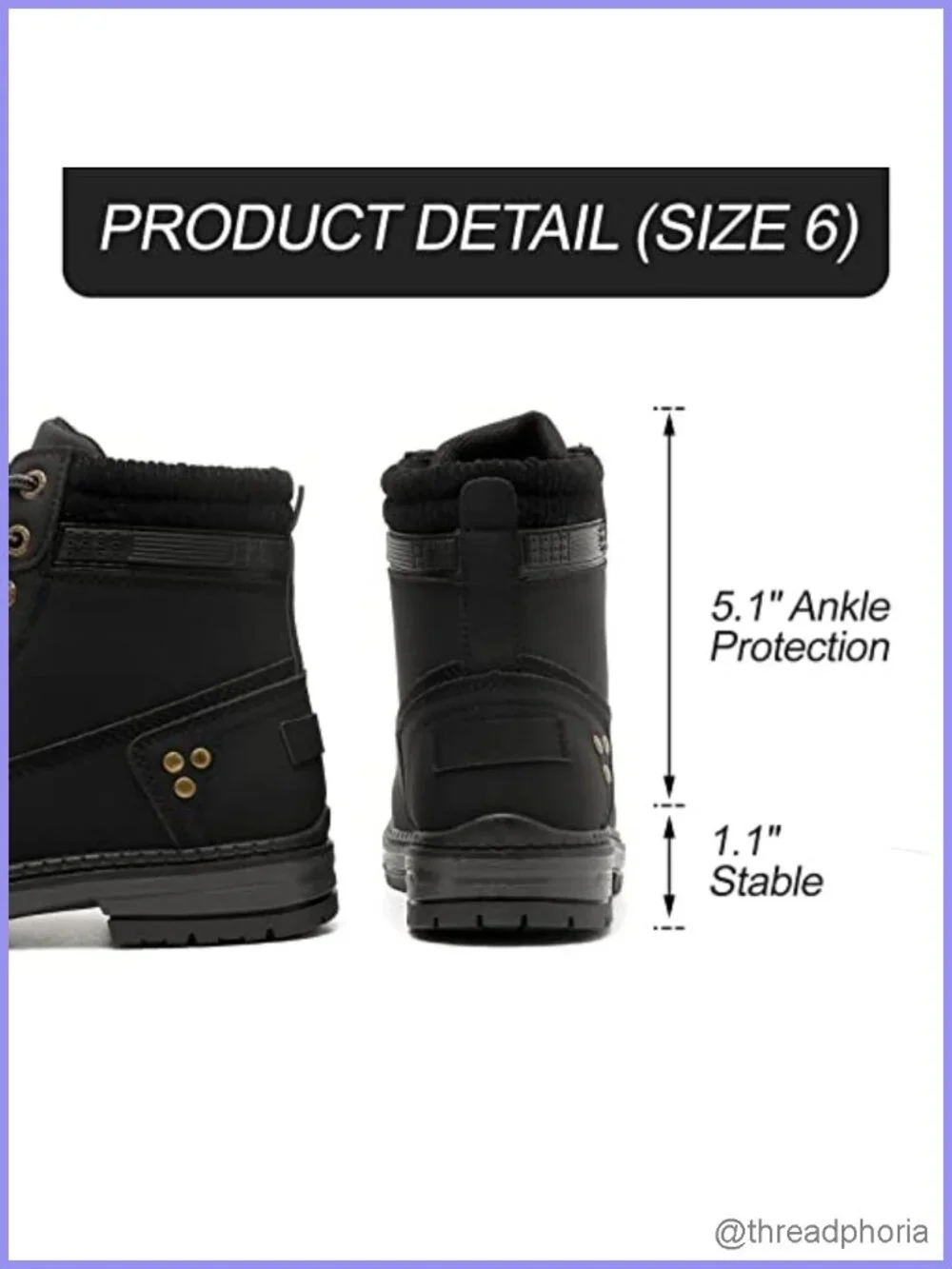 Women's Water Resistant Work Boots Hiking Construction Non-Slip